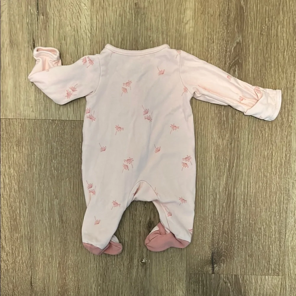 Little Sister Pink Baby One Piece